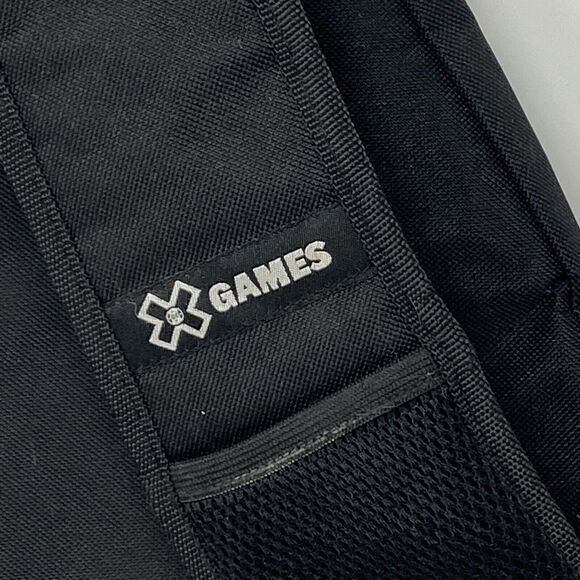 Official X Games One Strap Crossbody Backpack Red Black - Picture 3 of 7